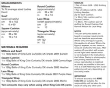 Load image into Gallery viewer, King Cole Double Knitting Pattern - Ladies Winter Accessories (5148)