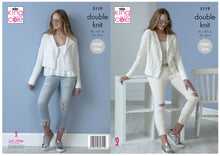 Load image into Gallery viewer, King Cole Double Knitting Pattern - Ladies Jackets (5119)