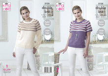 Load image into Gallery viewer, King Cole Double Knitting Pattern - Ladies Sweaters (5125)