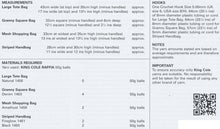 Load image into Gallery viewer, https://images.esellerpro.com/2278/I/124/609/king-cole-raffia-crochet-pattern-ladies-bags-4337-table.jpg