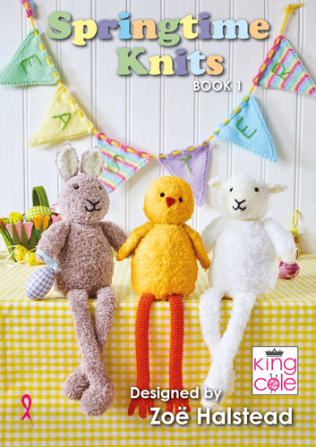 King Cole Springtime Knits Book 1 - Spring & Easter Items