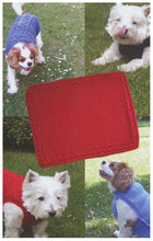 Load image into Gallery viewer, King Cole K9 Knitting Pattern Double Knitting &amp; Aran Dog Coats &amp; Blanket S-XXL