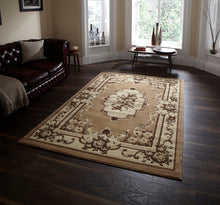 Load image into Gallery viewer, http://images.esellerpro.com/2278/I/105/035/marrakesh-traditional-floral-design-rug-beige.jpg