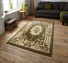 Load image into Gallery viewer, http://images.esellerpro.com/2278/I/105/035/marrakesh-traditional-floral-design-rug-light-green.jpg
