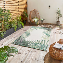 Load image into Gallery viewer, http://images.esellerpro.com/2278/I/197/017/miami-19435-palm-leaves-border-outdoor-garden-mat-carpet-rug-8.jpg