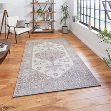 Load image into Gallery viewer, http://images.esellerpro.com/2278/I/197/029/miami-19517-traditional-medallion-outdoor-garden-mat-carpet-rug-grey-beige-9.jpg