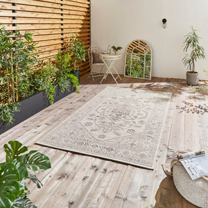 http://images.esellerpro.com/2278/I/197/029/miami-19517-traditional-medallion-outdoor-garden-mat-carpet-rug-ivory-black-2.jpg