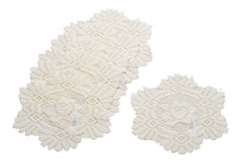 Load image into Gallery viewer, https://images.esellerpro.com/2278/I/147/515/monica-lace-floral-scalloped-edge-doilies-table-mats-8-inch-cream.jpg