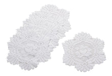 Load image into Gallery viewer, https://images.esellerpro.com/2278/I/147/515/monica-lace-floral-scalloped-edge-doilies-table-mats-8-inch-white.jpg