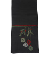 Load image into Gallery viewer, https://images.esellerpro.com/2278/I/121/429/noel-festive-christmas-xmas-table-runner-charcoal.jpg