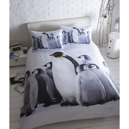 Baby Penguins Duvet Set (King Size)