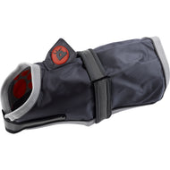 Pet Face Signature Oxford Dog Coat with Fleece Lining & Reflective Tape (65cm/25.5”)