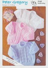 Load image into Gallery viewer, Peter Gregory Double Knitting DK Pattern Sweaters &amp; Cardigans 7137