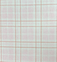 Load image into Gallery viewer, Pink Check Flannelette Single Duvet Set