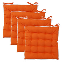 Load image into Gallery viewer, https://images.esellerpro.com/2278/I/197/566/plain-seat-pad-chair-cushion-pair-carrot-4-pack.jpg