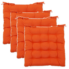 Load image into Gallery viewer, https://images.esellerpro.com/2278/I/197/566/plain-seat-pad-chair-cushion-pair-orange-4-pack.jpg