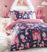 Load image into Gallery viewer, Princess Towers Single Duvet Set