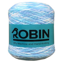 Load image into Gallery viewer, http://images.esellerpro.com/2278/I/198/541/robin-4ply-4-ply-cone-knitting-wool-yarn-blue-heaven-print-02-2.JPG