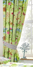 Load image into Gallery viewer, Bluebell Woods Lined Pencil Pleat Curtain Pair 66” x 72”