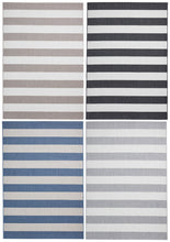 Load image into Gallery viewer, http://images.esellerpro.com/2278/I/196/887/think-rugs-santa-monica-48644-striped-outdoor-patio-garden-carpet-rug-mat-group-image.jpg