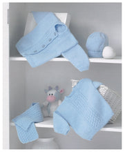 Load image into Gallery viewer, *SECONDS* UKHKA 93 Double Knitting Pattern for Cable Knit Clothes Set