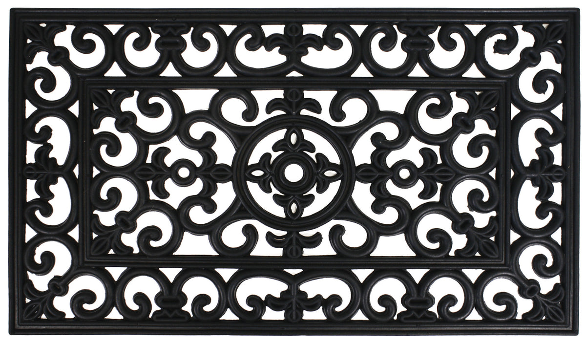 Cast Iron Style Rubber Door Mat Mill Outlets